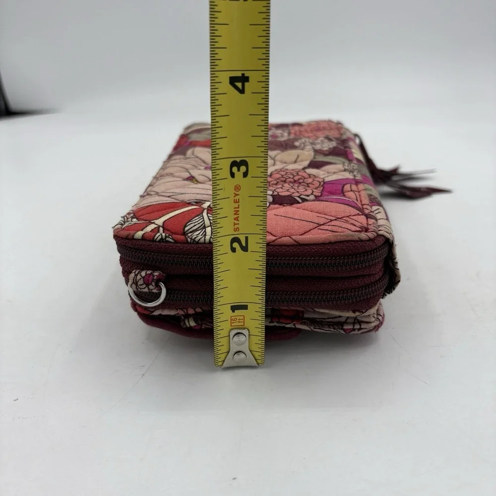 Vera Bradley Wallet Bohemian Blooms Pink‎ Floral Flowers - Picture 4 of 8